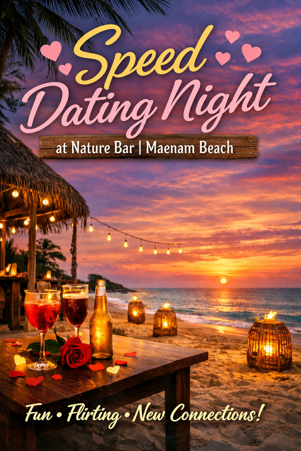 Speed Dating Night flyer