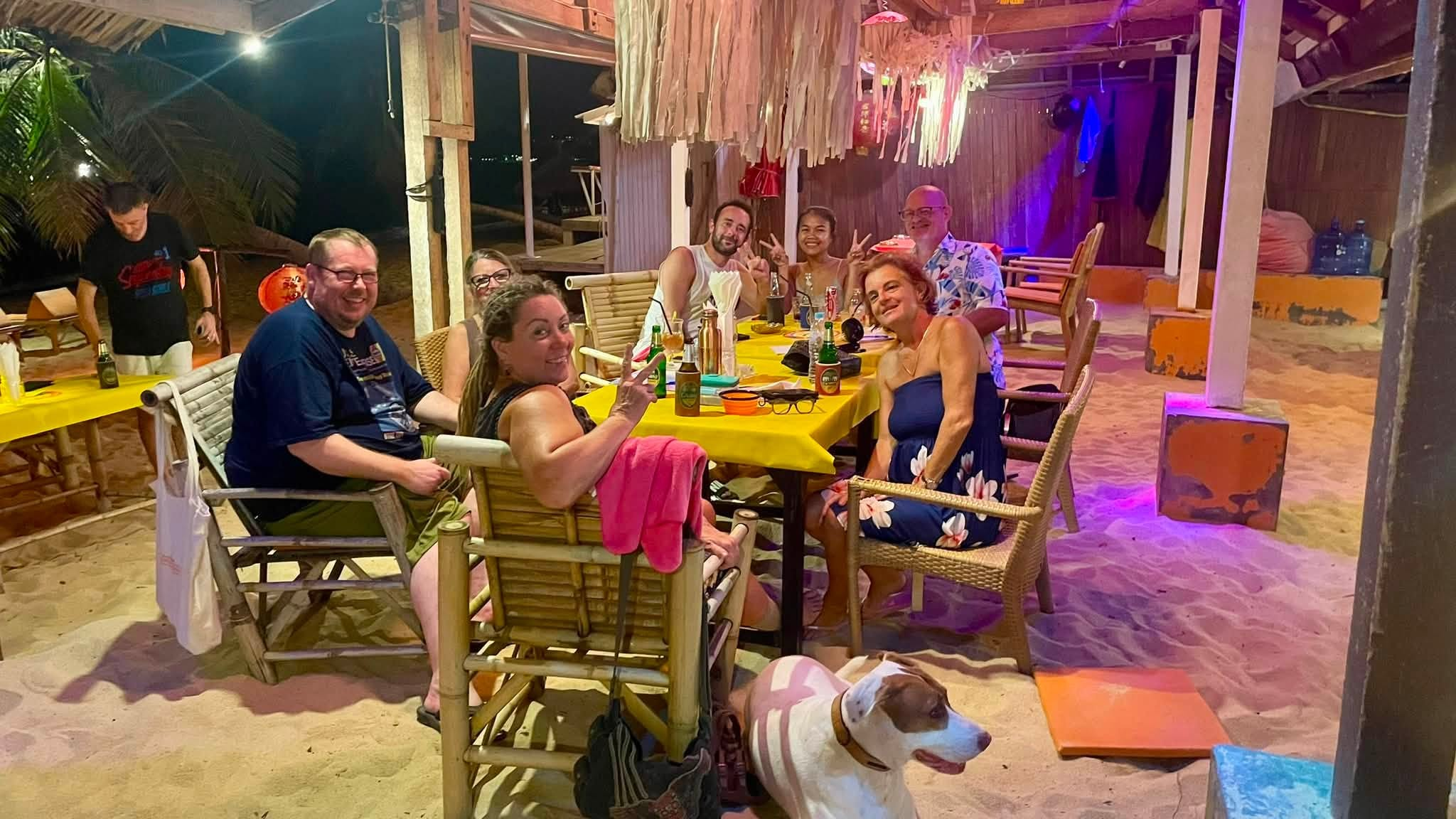 Meagan with Millie, James, Susan, Kieran and partner, Ray and Max