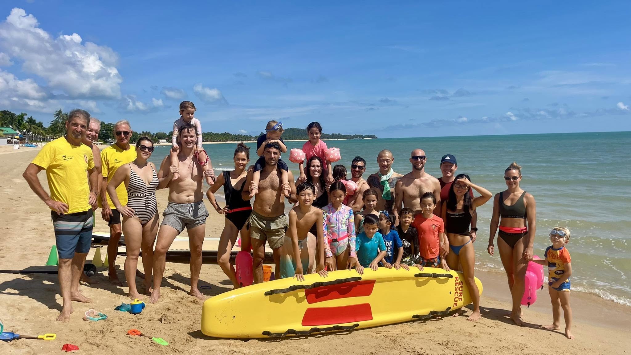 Sunday beach session group on 14 June 2026